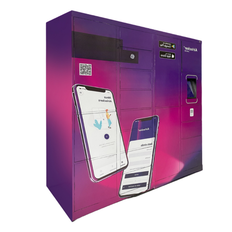 Smart Locker com Celulares